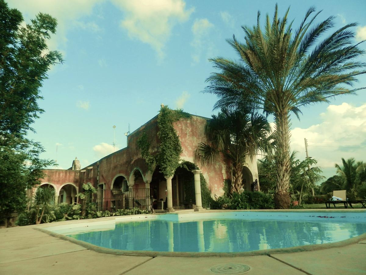 Hacienda Tepich Casa Vargas Merida Bagian luar foto